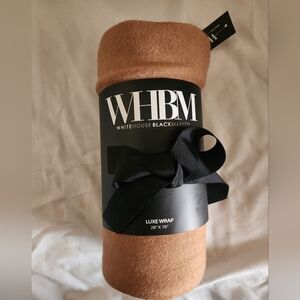 White House Black Market Camel Luxe Wrap NWT